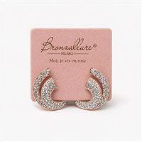 Ohrringe Bronzallure Dame in  Metall-Legierung Cubic Zirconia WSBZ02487.WR